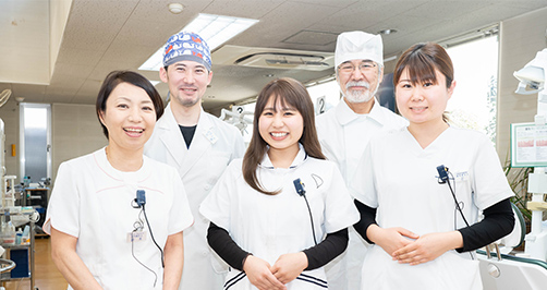 スタッフ一同、自己研鑽に努めています